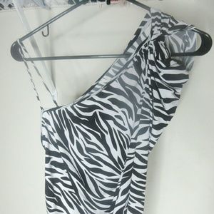 Zebra Print Dress